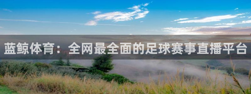 jrkan直播体育app：蓝鲸体育：全网最全面的足球赛事直播平台