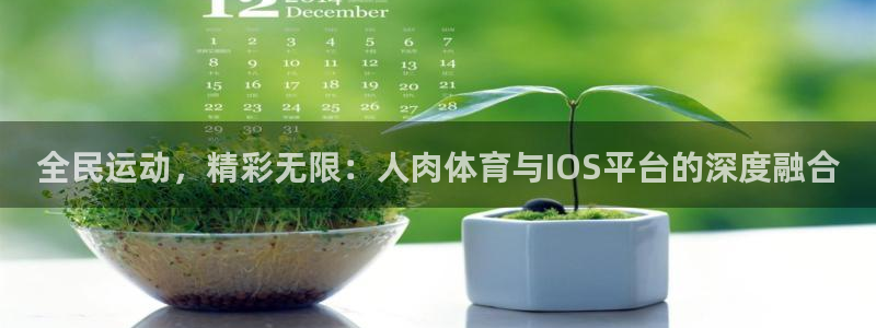 jr看球直播：全民运动，精彩无限：人肉体育与IOS平台的深度融合